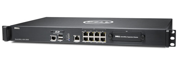 SonicWall NSA 2600 hardware firewall 1U 1900 Mbit/s
