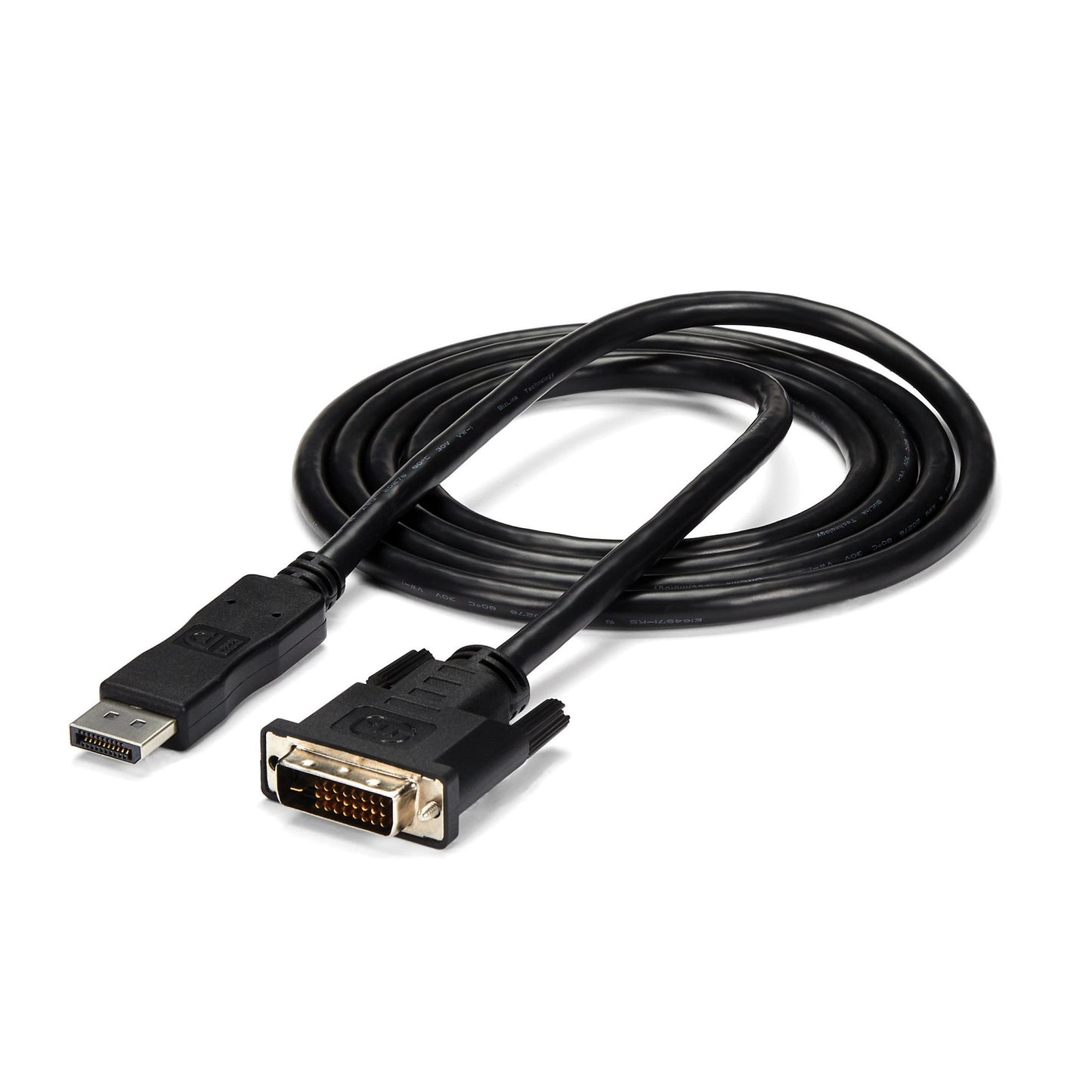 DP2DVIMM6 - StarTech.com 6FT PASSIVE DISPLAYPORT TO DVI-D SINGLE-LINK CABLE,1920X1200/1080P 60HZ; DP 1.2