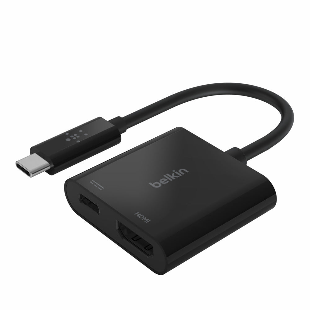 AVC002BK-BL - Belkin USB-C TO HDMI ADAPTER WITH UP TO 60W OF POWER DELIVERY