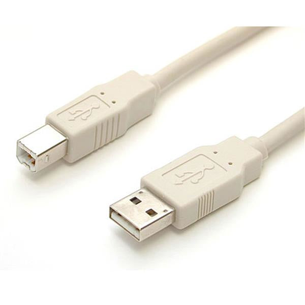 USBFAB_6 - StarTech.com 6FT USB CABLE - A TO B USB CABLE - USB PRINTER CABLE - TYPE A TO B USB CABLE - A