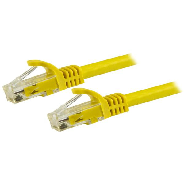 N6PATCH12YL - StarTech.com 12FT YELLOW CAT6 ETHERNET CABLE DELIVERS MULTI GIGABIT 1/2.5/5GBPS & 10GBPS UP T