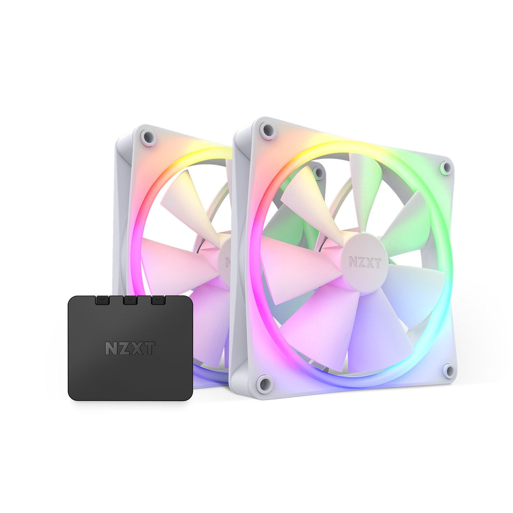 RF-R14DF-W1 - NZXT F140RGB-140MM RGB FANS TWIN