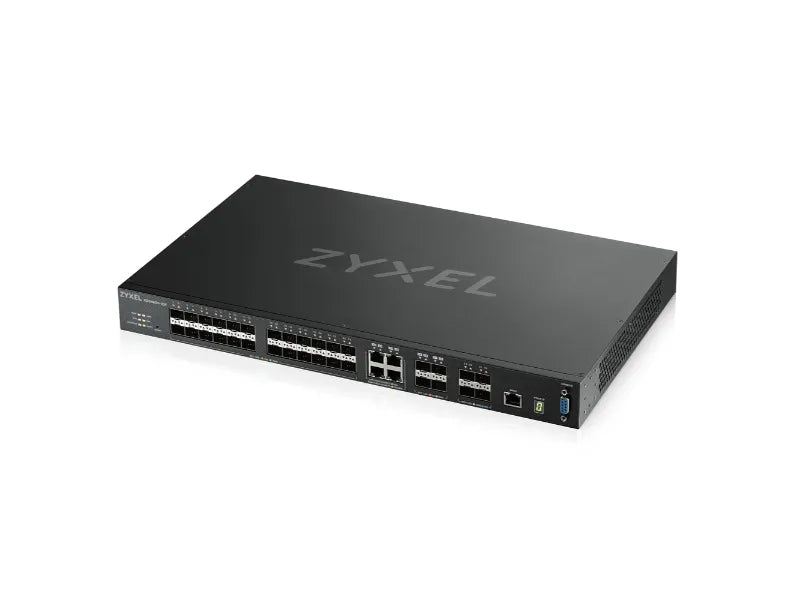 Zyxel XGS4600-32F-AC 24-PORT GBE SFP LAYER 3 MANAGED WITH 4X 10GBE SFP AND 4X GBE SFP/