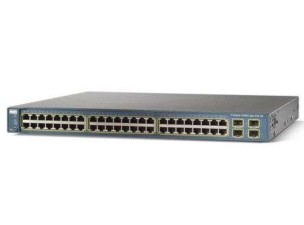 WS-C3560-48PS-S-RF - Cisco CAT3560 48 10/100 POE + 4 SFP STD IMAGE