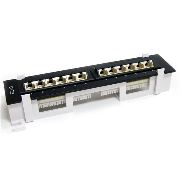 StarTech.com 12-port Category 6 Patch Panel