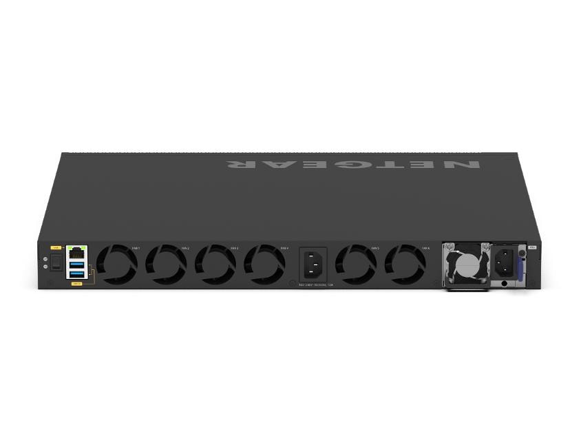 XSM4340FV-100NES - Netgear 32-Port 10G SFP+ 8-Port 100G QSFP28 Layer 3 Managed Switch