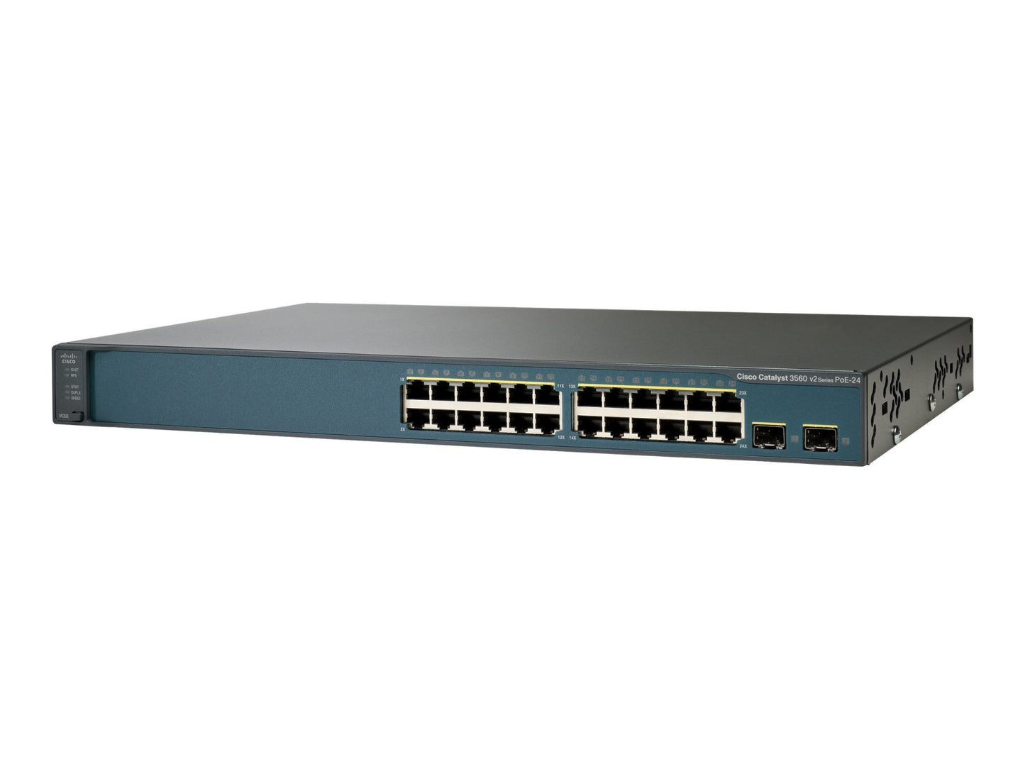 WS-C3560V224PSS-RF - Cisco CAT3560V2 24 10/100 POE +2 SFP + IPB STD