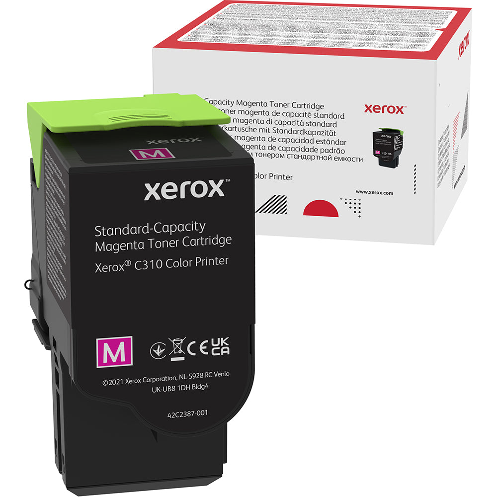 006R04358 - Xerox GENUINE XEROX MAGENTA STANDARD CAPACITY TONER CARTRIDGE, XEROX C310 COLOR PRINTE