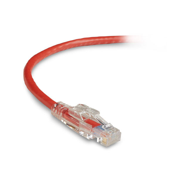 C6PC70-RD-30 - Black Box CAT6 550-MHZ LOCKING SNAGLESS STRANDED ETHERNET PATCH CABLE - UNSHIELDED (UTP),