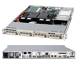 Supermicro SuperChassis 813i+-500 (Beige) Low Profile (Slimline) 500 W