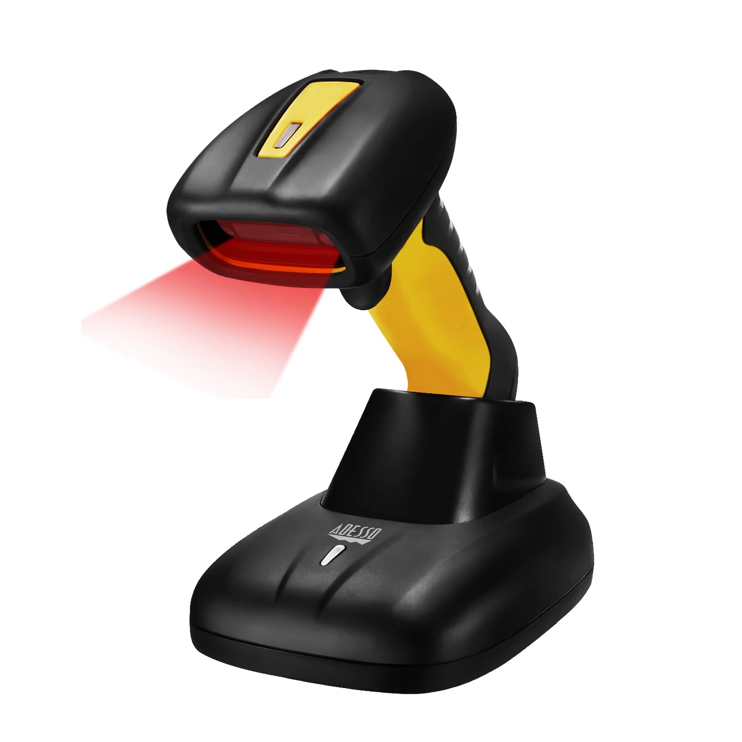 NUSCAN4100B - Adesso IMPACT RESISTANT ANTIMICROBIAL WATERPROOF BLUETOOTH CCD BARCODE SCANNER
