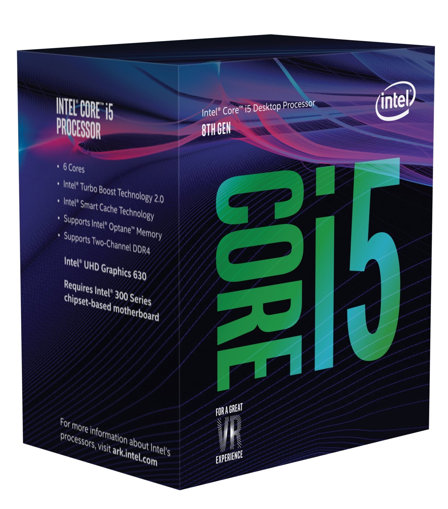 Intel Core i5-8600 processor 3.1 GHz 9 MB Smart Cache Box