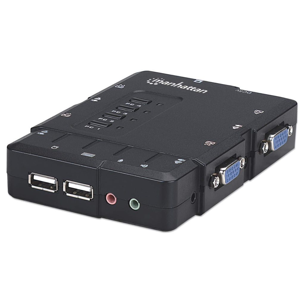 151269 - Manhattan 4-PORT COMPACT KVM SWITCH