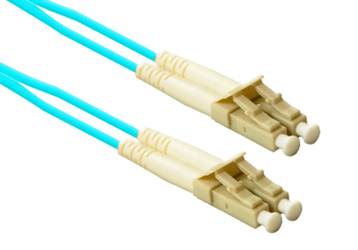 LC2-OM4-3M-ENT - eNet Components ENET TAA COMPLIANT 3M LC/LC DUPLEX MULTIMODE 50/125 10GB OM4 OR BETTER AQUA LASE
