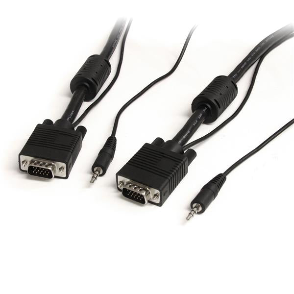 MXTHQMM30A - StarTech.com MAKE VGA VIDEO AND AUDIO CONNECTIONS USING A SINGLE, HIGH QUALITY CABLE - 30FT V