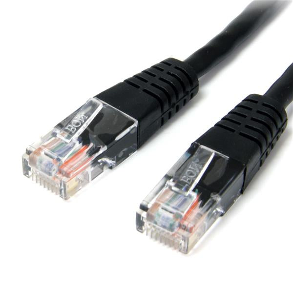 M45PATCH25BK - StarTech.com MAKE FAST ETHERNET NETWORK CONNECTIONS USING THIS HIGH QUALITY CAT5E CABLE, WITH