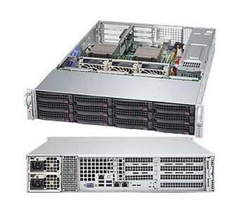 Supermicro SuperServer 6028R-TDWNR LGA 2011-v3 Rack (2U) Black