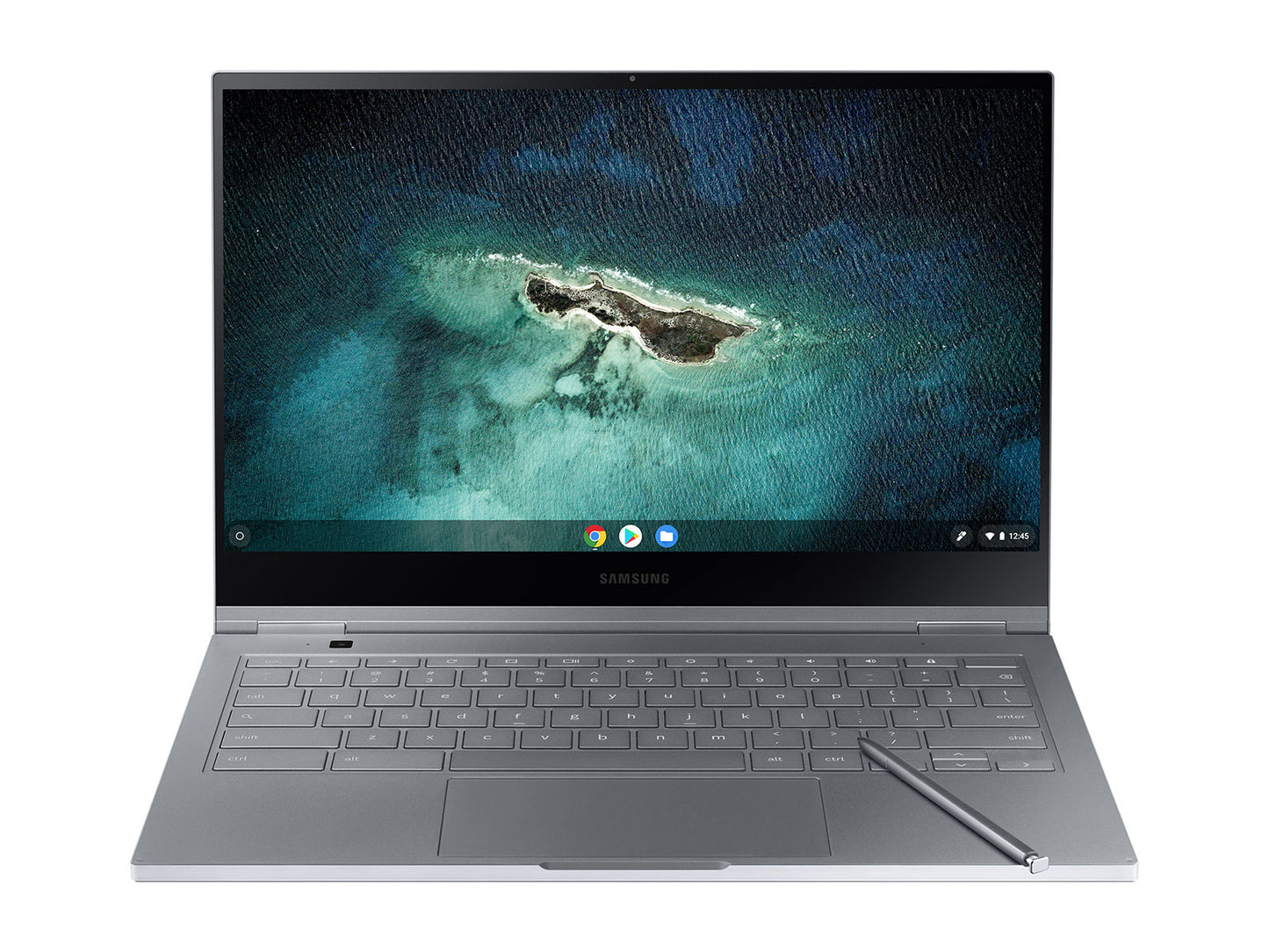 Samsung Chromebook XE931QCA i5-10210U 13.3" Touchscreen 4K Ultra HD Intel® Core™ i5 8 GB 256 GB SSD Wi-Fi 6 (802.11ax) ChromeOS Gray