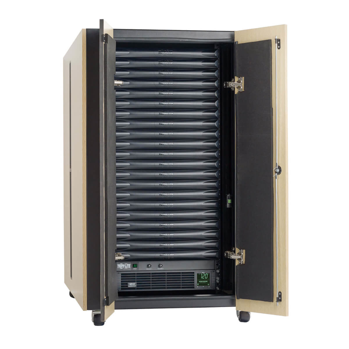 EDGEREADY MICRO DATA CENTER-15U, QUIET, 1.5 KVA UPS, NETWORK MANAGEMENT AND PDU,