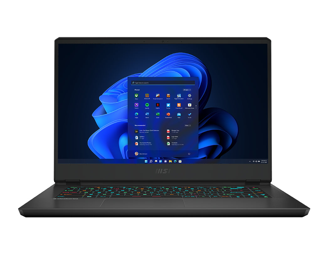 MSI Gaming GP66 11UG-688 Leopard i7-11800H Notebook 15.6" Full HD Intel® Core™ i7 16 GB DDR4-SDRAM 1000 GB SSD NVIDIA GeForce RTX 3070 Wi-Fi 6E (802.11ax) Windows 11 Home Black