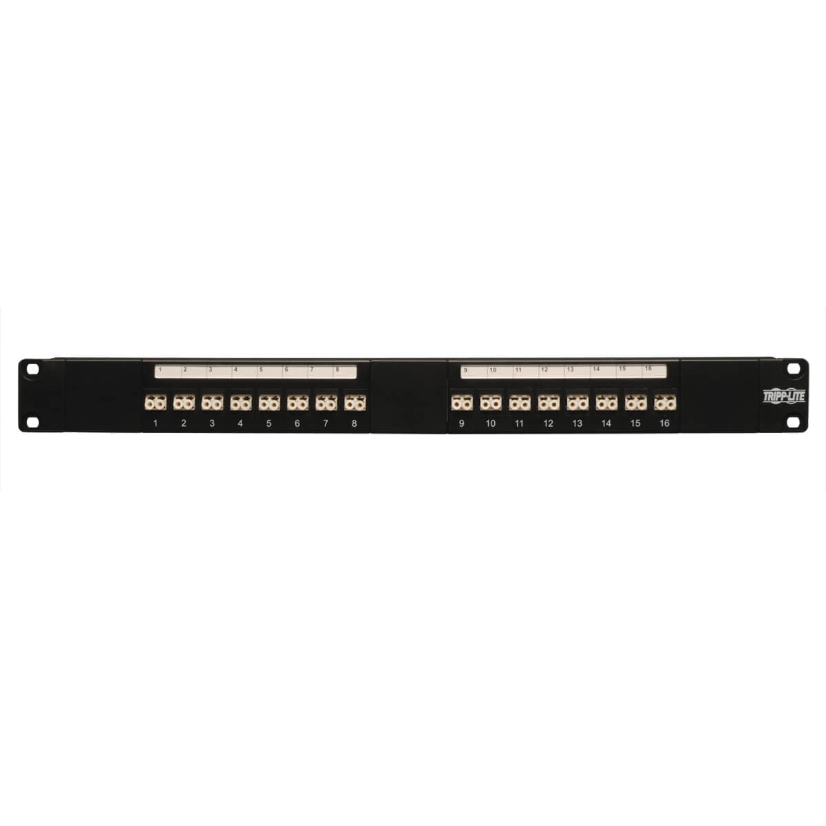 16-PORT FIBER PATCH PANEL 62.5/125 OR 50/125 LC/LC 1URM