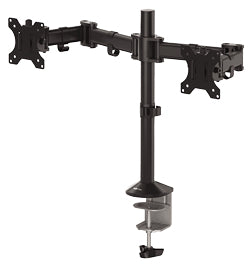 8502601 - Fellowes DUAL MONITOR ARM ELEVATES YOUR SCREENS OFF THE DESK TO ELIMINATE CLUTTER
