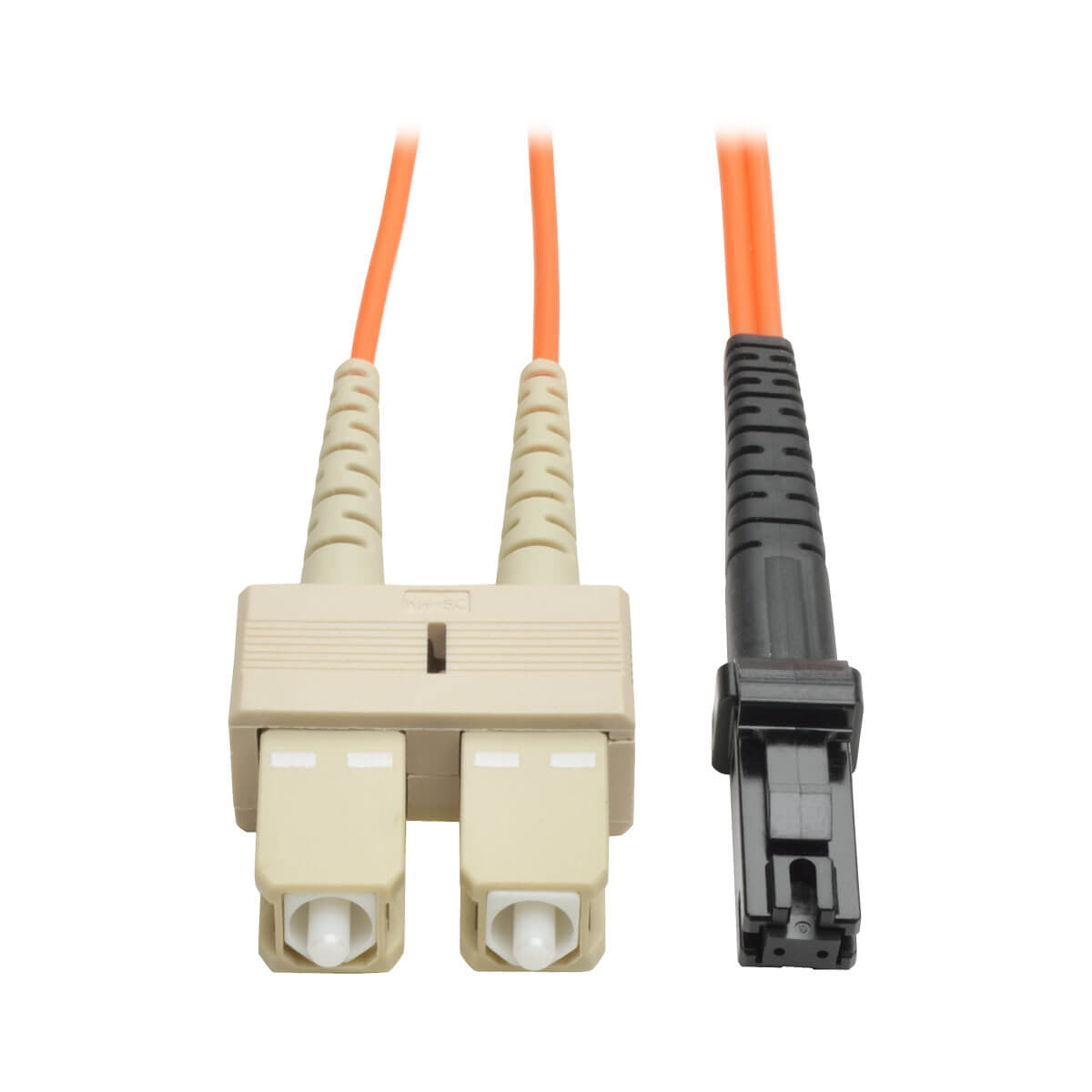 Tripp Lite N310-30M fiber optic cable 1181.1" (30 m) MT-RJ 2x SC OFNR Beige, Black, Orange