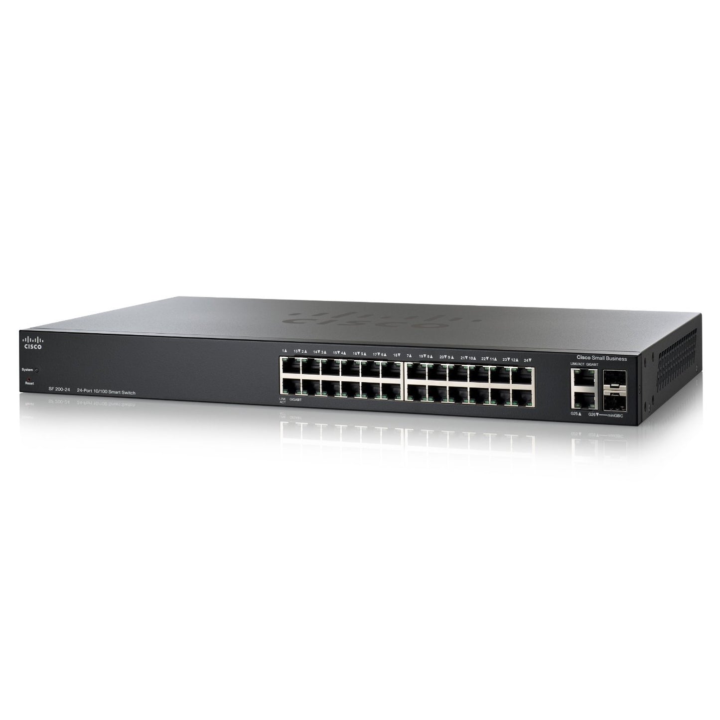 SLM224GT-NA - Cisco SF 200-24 24-PORT 10/100 SMART SWITCH