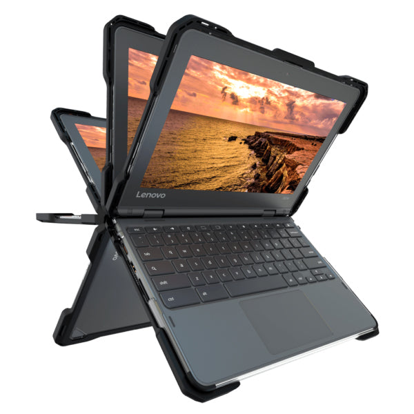 AO-SNP-L500E - InfoCase ALWAYS-ON SNAP CASE FOR THE LENOVO 500E.AIR CELL CUSHIONED CORNERS PORT