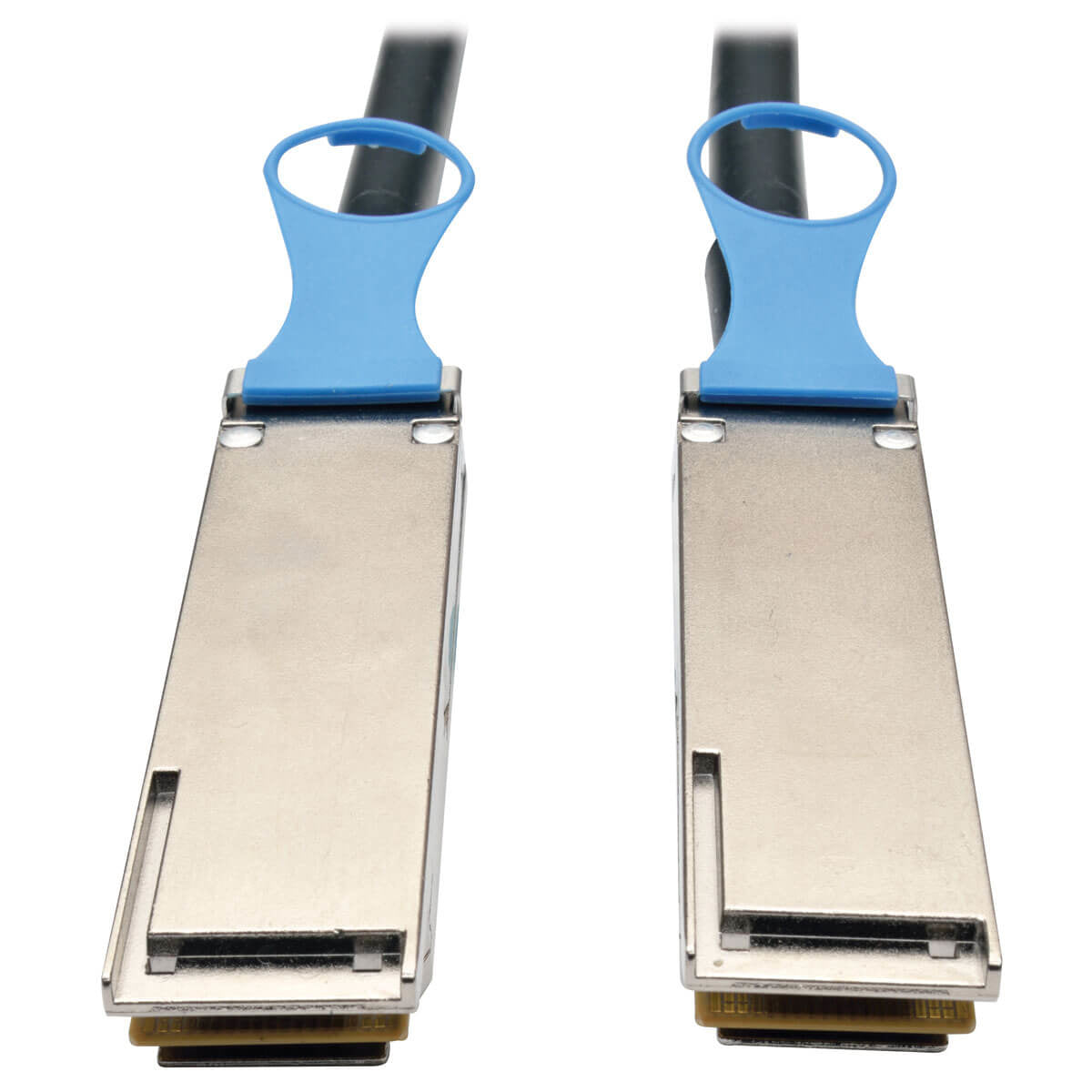 Tripp Lite N282-20N-28-BK fiber optic cable 19.7" (0.5 m) QSFP+ Black