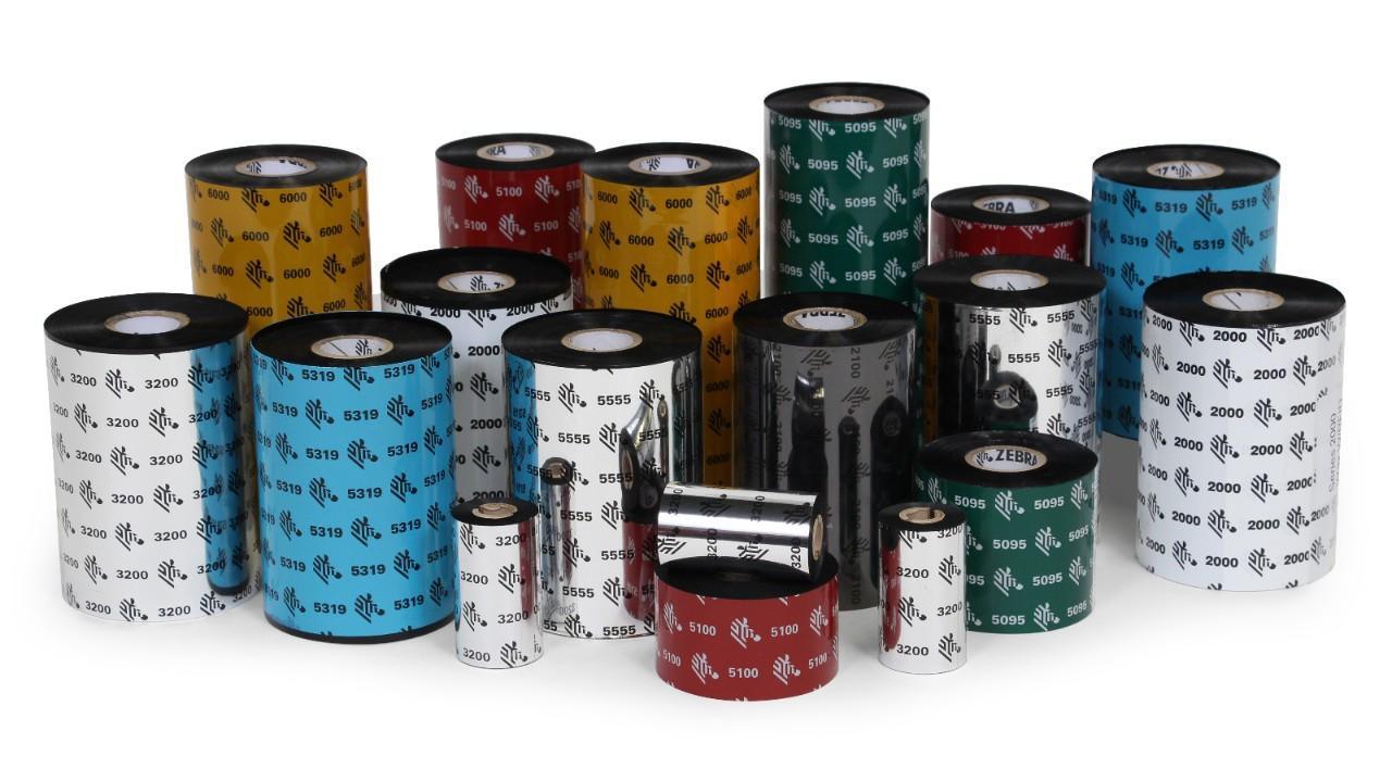 RESIN RIBBON, 64MMX74M (2.52INX242FT), IMAGE LOCK; IMAGE LOCK, 12MM (0.5IN) CORE