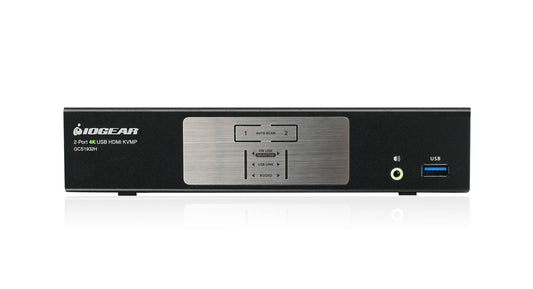 GCS1932H - iogear 2-PORT 4K KVM WITH HDMI CONNECTION