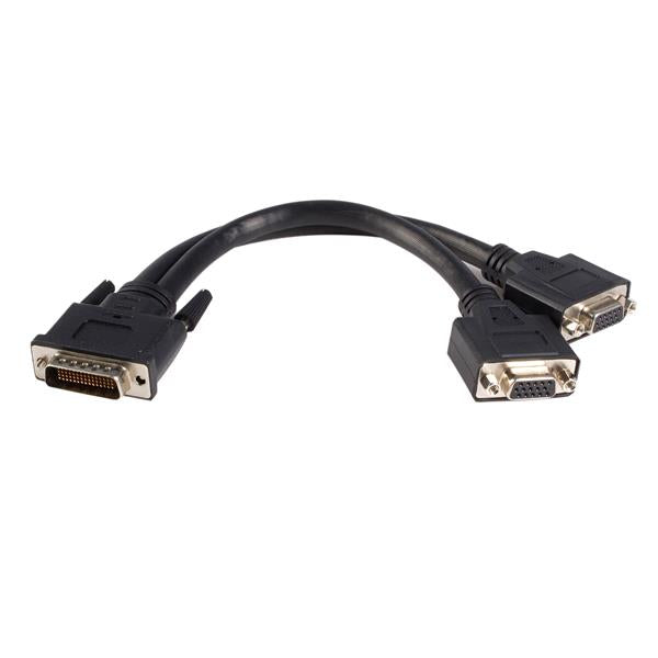 DMSVGAVGA1 - StarTech.com CONNECT TWO VGA MONITORS TO YOUR DMS / LFH GRAPHICS CARD. - 1FT DMS 59 TO DUAL V