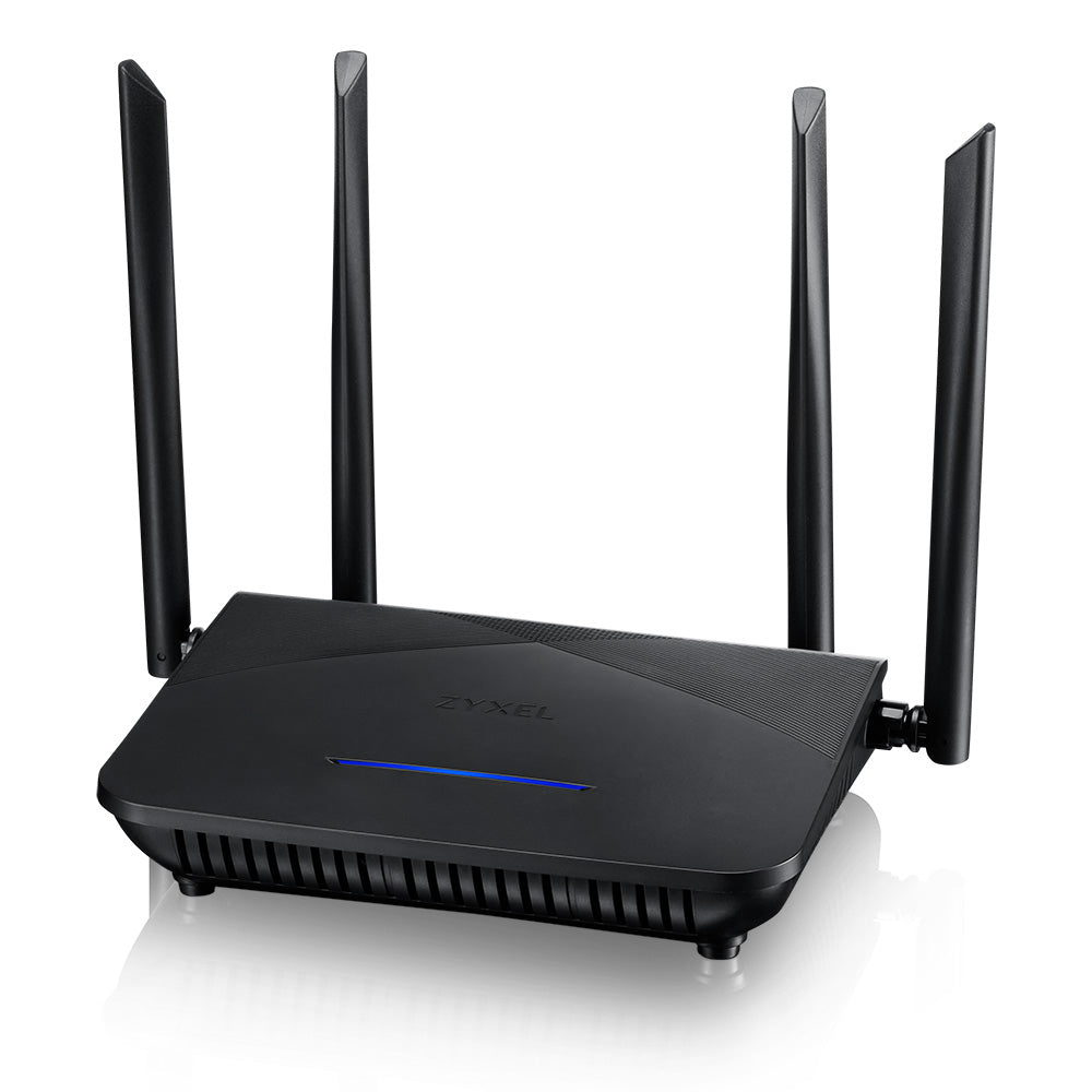 Zyxel NBG7510 wireless router Gigabit Ethernet Dual-band (2.4 GHz / 5 GHz) 5G Black