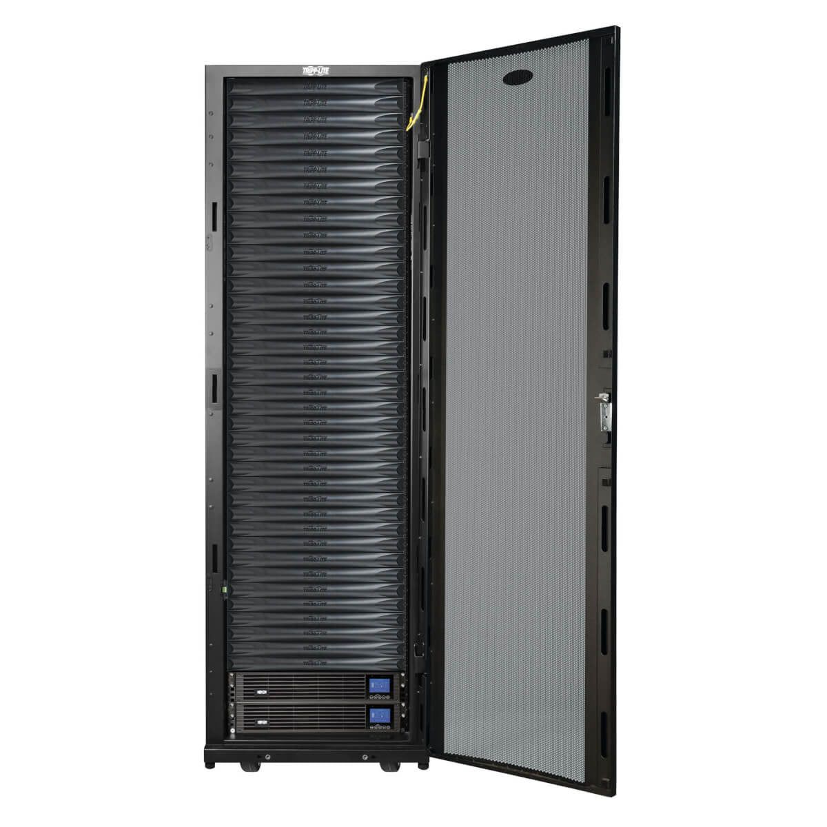 EDGEREADY MICRO DATA CENTER-38U, (2) 3 KVA UPS SYSTEMS (N+N), NETWORK MANAGEMENT