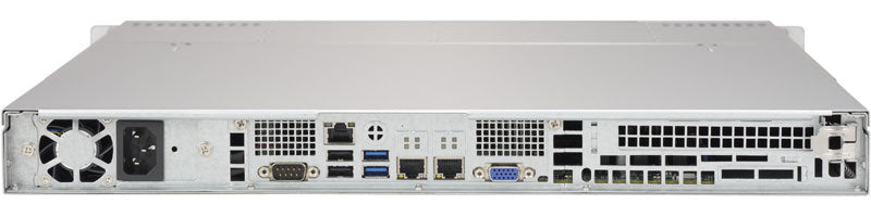 Supermicro SuperServer 1019S-MC0T Intel® C236 LGA 1151 (Socket H4) Rack (1U) Black, Metallic