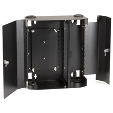 WALLMOUNT FIBER ENCLOSURE LOCKING - 12-SLOT