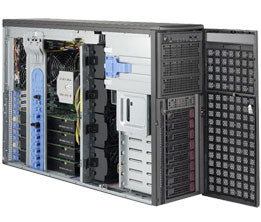 Supermicro SuperServer 7049GP-TRT Intel® C621 LGA 3647 (Socket P) Rack (4U) Gray