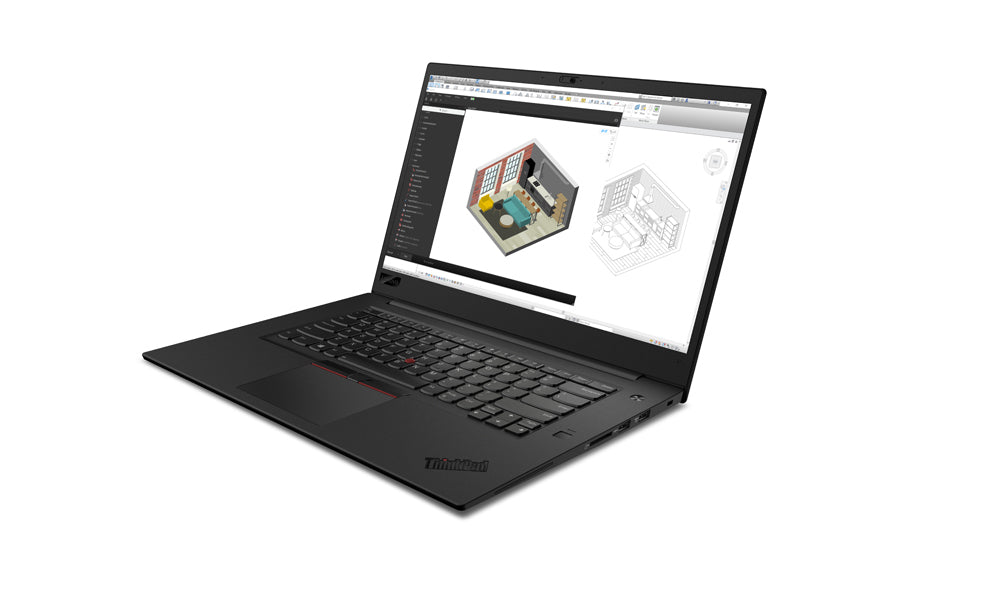 Lenovo ThinkPad P1 i7-8750H Mobile workstation 15.6" Touchscreen 4K Ultra HD Intel® Core™ i7 16 GB DDR4-SDRAM 512 GB SSD NVIDIA® Quadro® P1000 Wi-Fi 5 (802.11ac) Windows 10 Pro Black