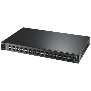 Zyxel ES3124F network switch Managed Black