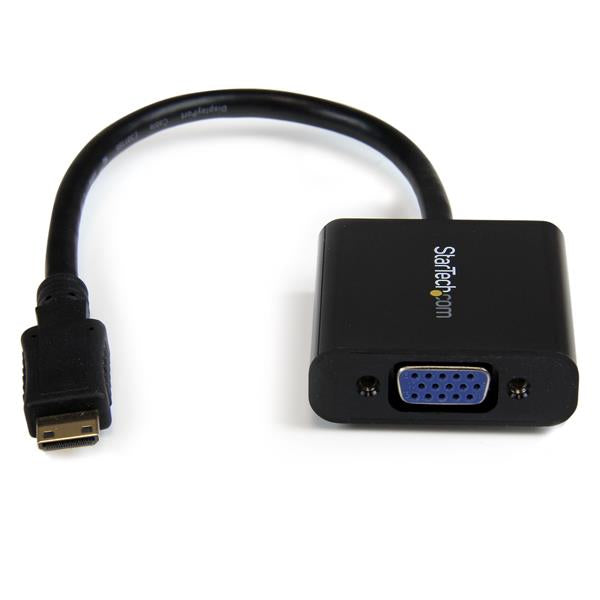 MNHD2VGAE2 - StarTech.com CONNECT A MINI HDMI EQUIPPED DIGITAL CAMERA OR TABLET TO YOUR VGA DISPLAY, OR PR