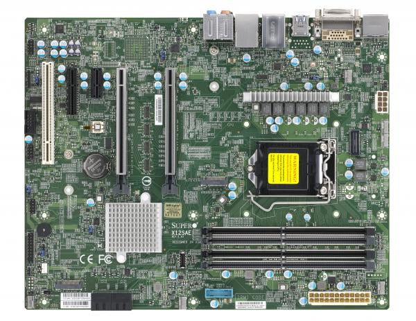MOTHER BOARD-INTEL, X12SAE, INTEL W480 CHIPSET, SUPPORT INTEL COMET LAKE-S, SING