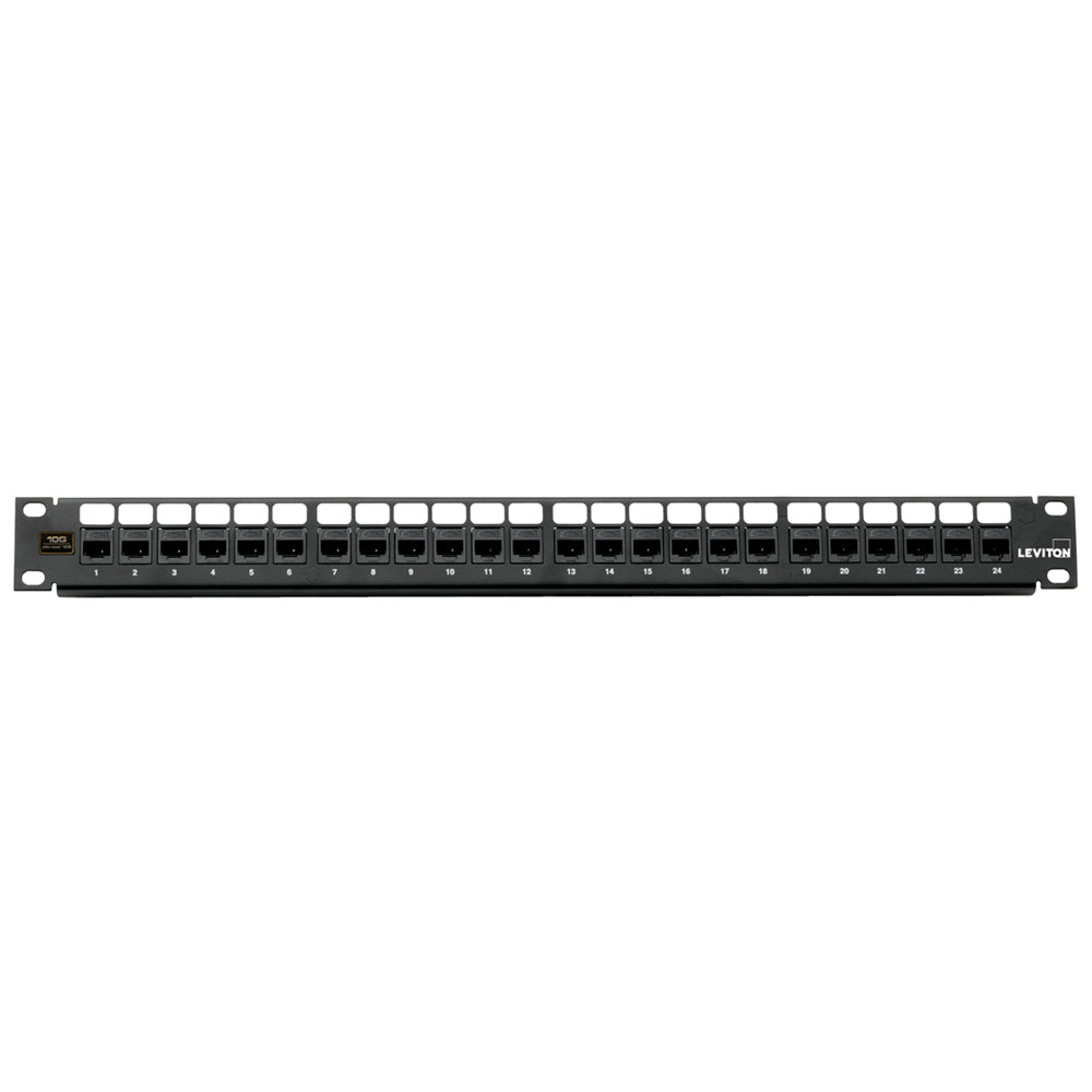 24PORT 1U PATCH PANEL WITH