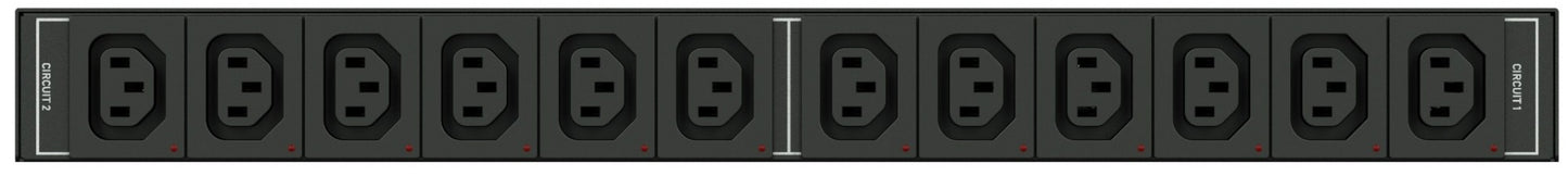 Raritan PX3-5292R power distribution unit (PDU) 12 AC outlet(s) 1U Black