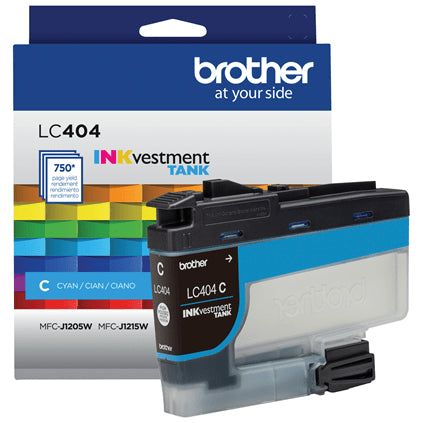 LC404CS - Brother STANDARD CYAN INK CARTRIDGE
