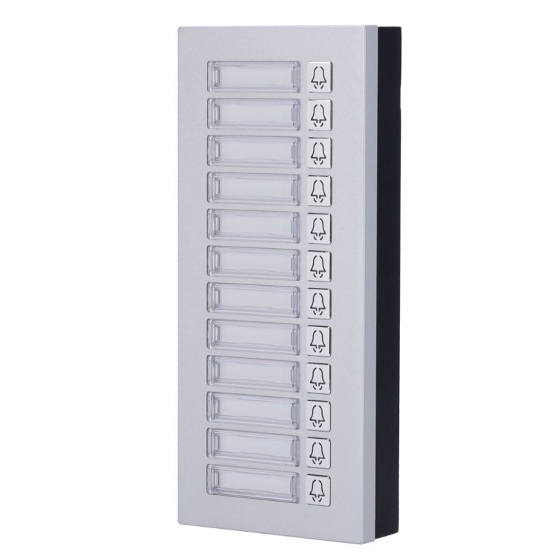 MD12 - Akuvox 12-Button Video Intercom Nametag Module