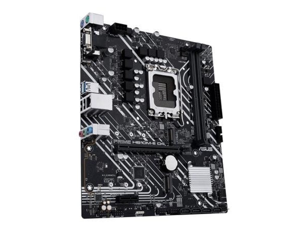 90MB19N0-M0EAYC - Asus PRIME H610M-E D4 LGA1700 DDR4 Micro-ATX Motherboard