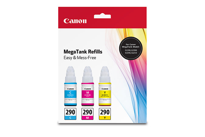 1596C005 - Canon GI-290 CMY INK BOTTLE VALUE