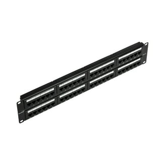 HY-PPBL4-19-48-RM - Hyperline Modular Blank Patch Panel 48 Ports 2U