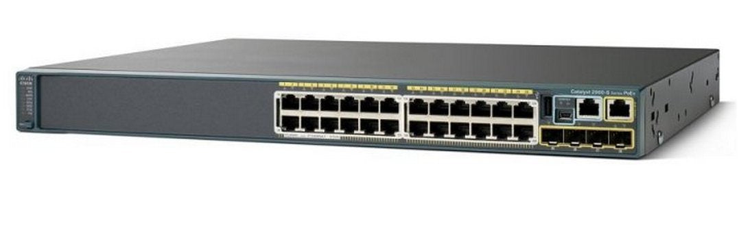 WS-C2960SF24TSL-RF - Cisco CATALYST 2960-SF 24 FE, 2 X SFP, LAN BAS